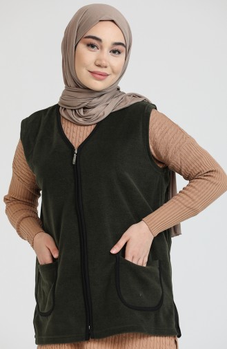 Cepli Polar Yelek 0005-04 Haki