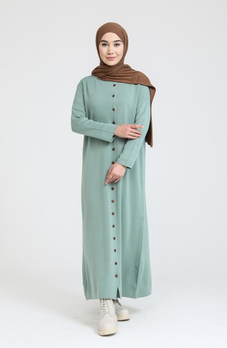 Minzengrün Hijab Kleider 3315-06