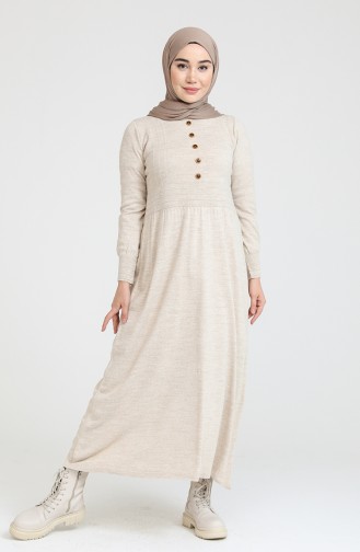 Robe Hijab Beige 3327-06