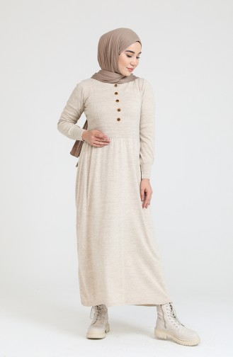Robe Hijab Beige 3327-06