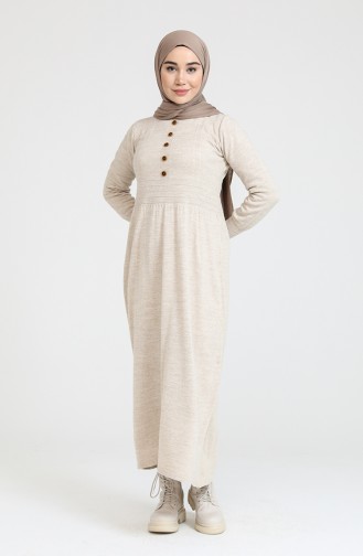 Robe Hijab Beige 3327-06