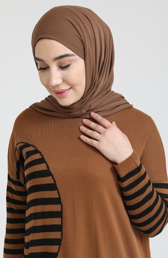 Tabak Hijab Kleider 3358-01