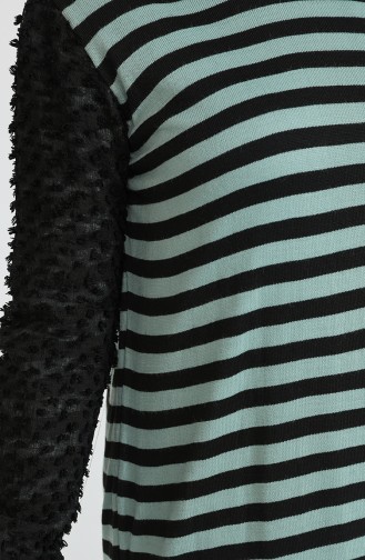 Knitwear Garnish Dress 3360-06 Green Almond 3360-06