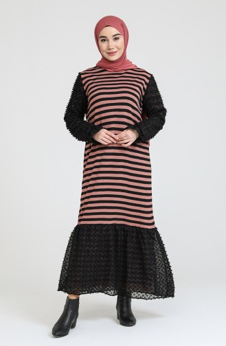 Knitwear Garnish Dress 3360-09 Dusty Rose 3360-09