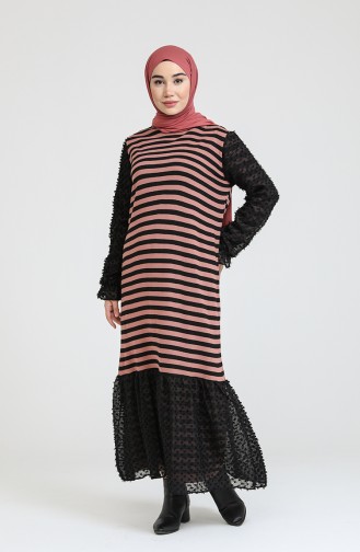 Knitwear Garnish Dress 3360-09 Dusty Rose 3360-09