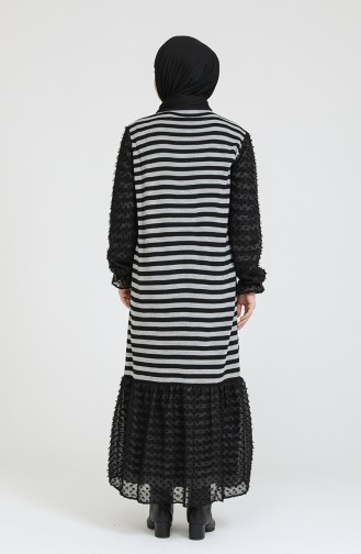 Trikot Garnkleid 3360-11 Grau 3360-11
