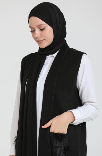 Black Gilet 1038-001