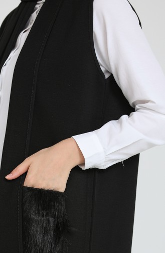 Gilet Sans Manches Noir 1038-001