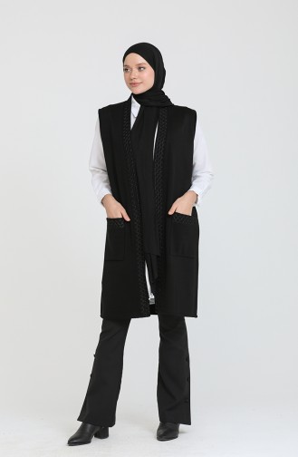 Black Gilet 1061-001