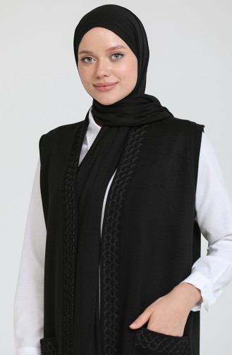 Black Gilet 1061-001
