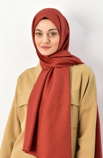 Dark Brick Red Shawl 000037-13