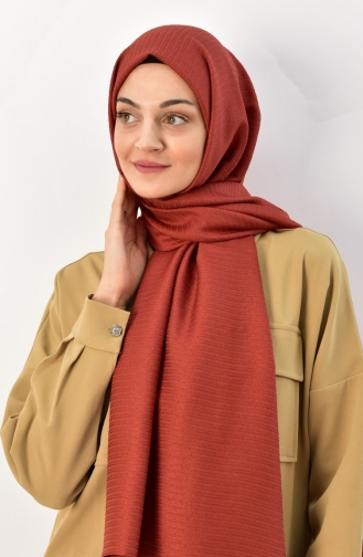 Dark Brick Red Shawl 000037-13