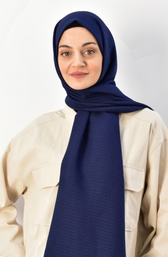 Navy Blue Shawl 000037-16