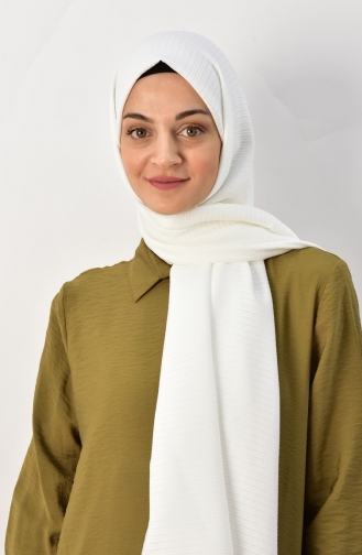 Burden Royal Kaşmir Kışlık Şal Dsn-2 000037-07 Ekru
