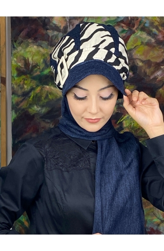 Turban Pret-a-Porter Bleu Marine 194EYL22ŞPK-01