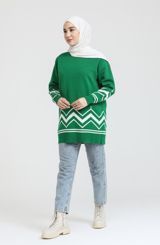 Emerald Green Sweater 0002-01