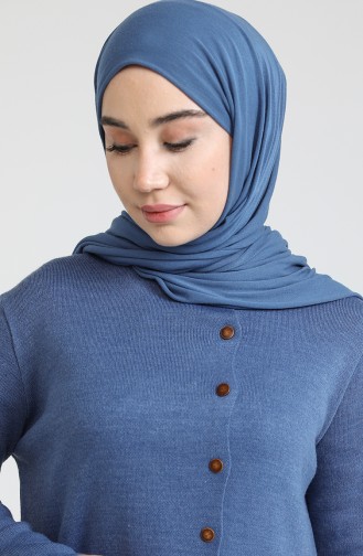 Robe Hijab Indigo 3315-02