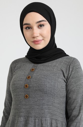 Robe Hijab Antracite 3327-13