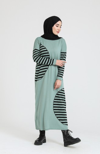 فستان أخضر 3358-04