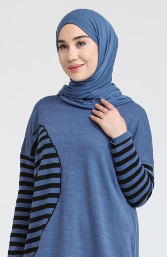 Robe Hijab Indigo 3358-12