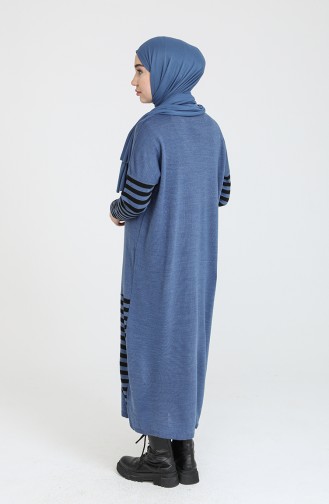 Robe Hijab Indigo 3358-12