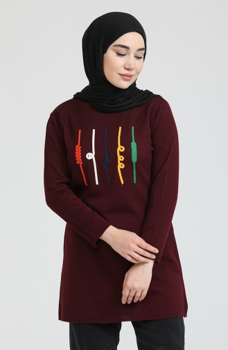Tunique Bordeaux 1034-009