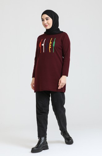 Tunique Bordeaux 1034-009