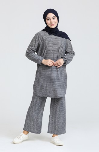 Ensemble Tunique Pantalon 1622-01 Anthracite 1622-01