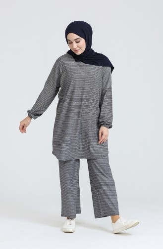 Ensemble Tunique Pantalon 1622-01 Anthracite 1622-01