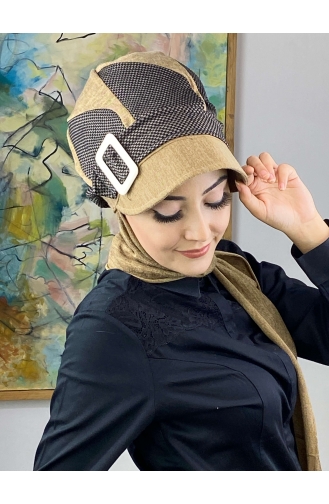 Milchkaffee Praktischer Turban 284EYL22ŞPK-01