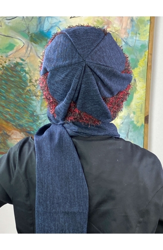 Turban Pret-a-Porter Bordeaux 404EYL22ŞPK-01