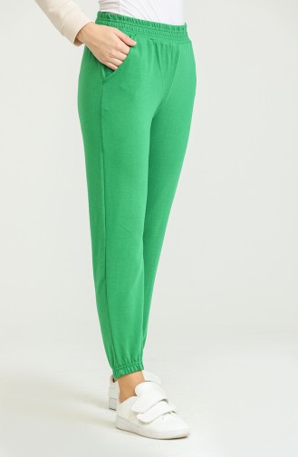 Sweatpants أخضر زمردي 1051-02