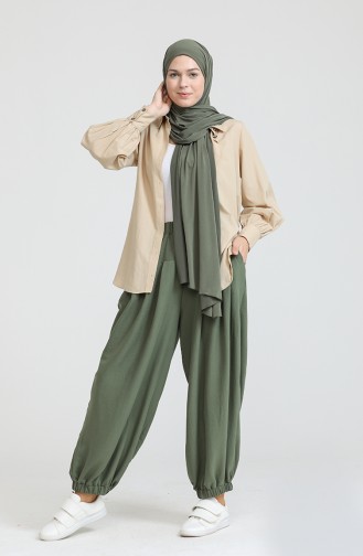 Khaki Broek 228455-05