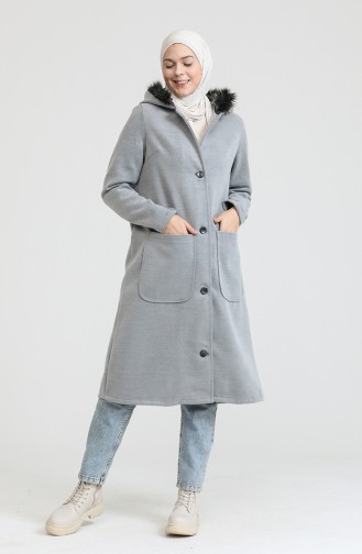 Grau Mantel 4020-03