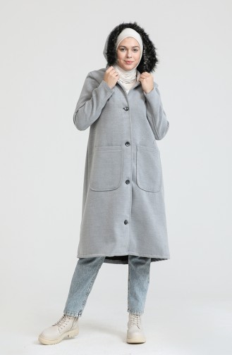 Grau Mantel 4020-03
