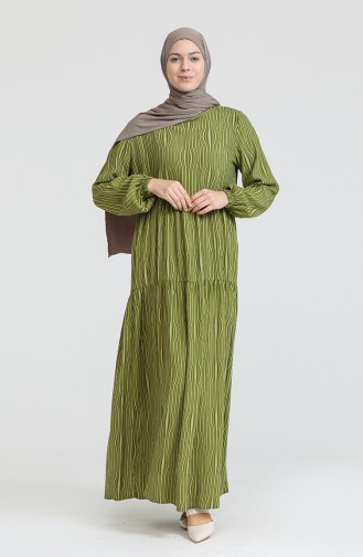Robe Hijab Vert 1817-01