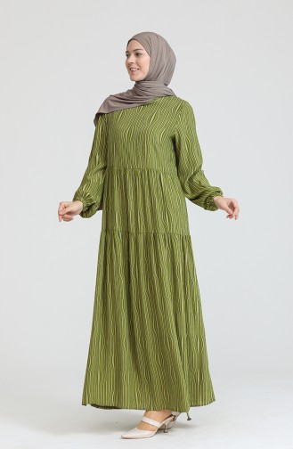Robe Hijab Vert 1817-01