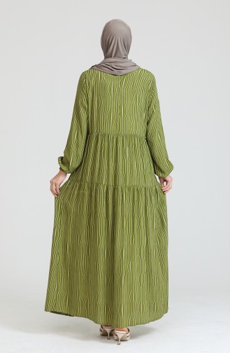 Robe Hijab Vert 1817-01