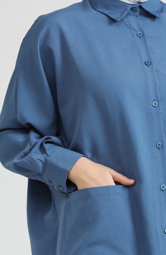 Light Navy Blue Tunics 2561-06