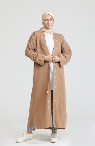 Milchkaffee Strickjacke 0525-02