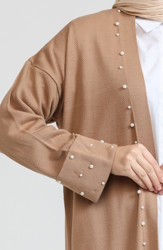 Milchkaffee Strickjacke 0525-02
