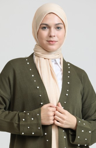 Khaki Cardigans 0525-05