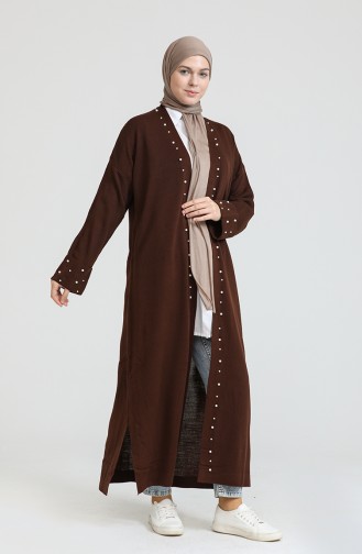 Braun Strickjacke 0525-06