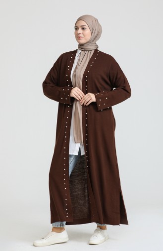Braun Strickjacke 0525-06