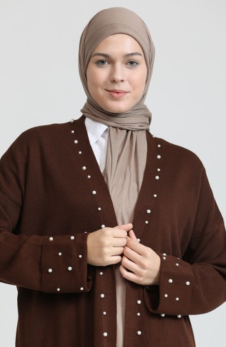 Braun Strickjacke 0525-06