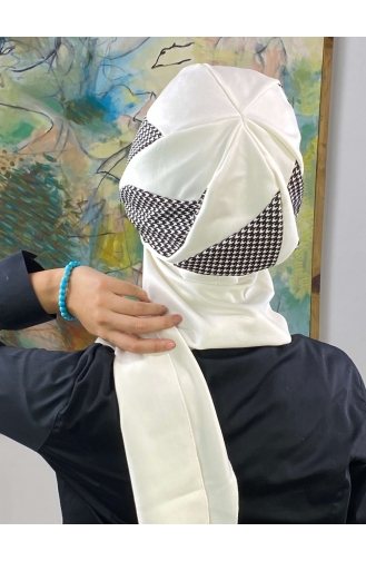 Turban Pret-a-Porter Blanc 604EYL22ŞPK-02