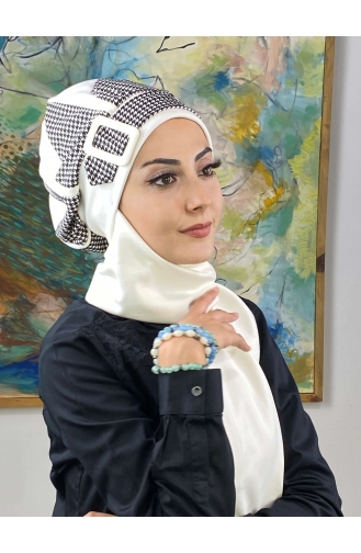 Turban Pret-a-Porter Blanc 604EYL22ŞPK-02