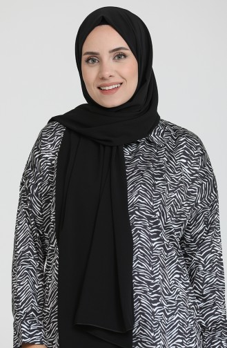Black Shawl 8612-08
