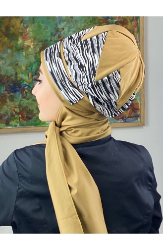 Schwarz Praktischer Turban 256EYLL22BERE-03