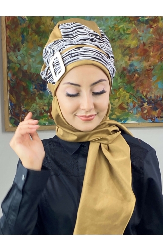 Schwarz Praktischer Turban 256EYLL22BERE-03